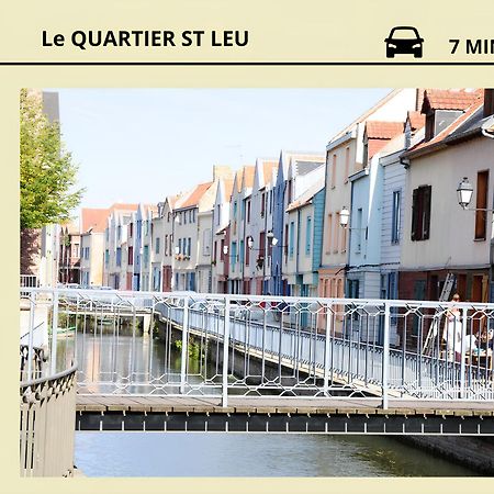 Ferienwohnung Studio Miraumont, Stationnement Gratuit, 5Min Gare Amiens Exterior foto
