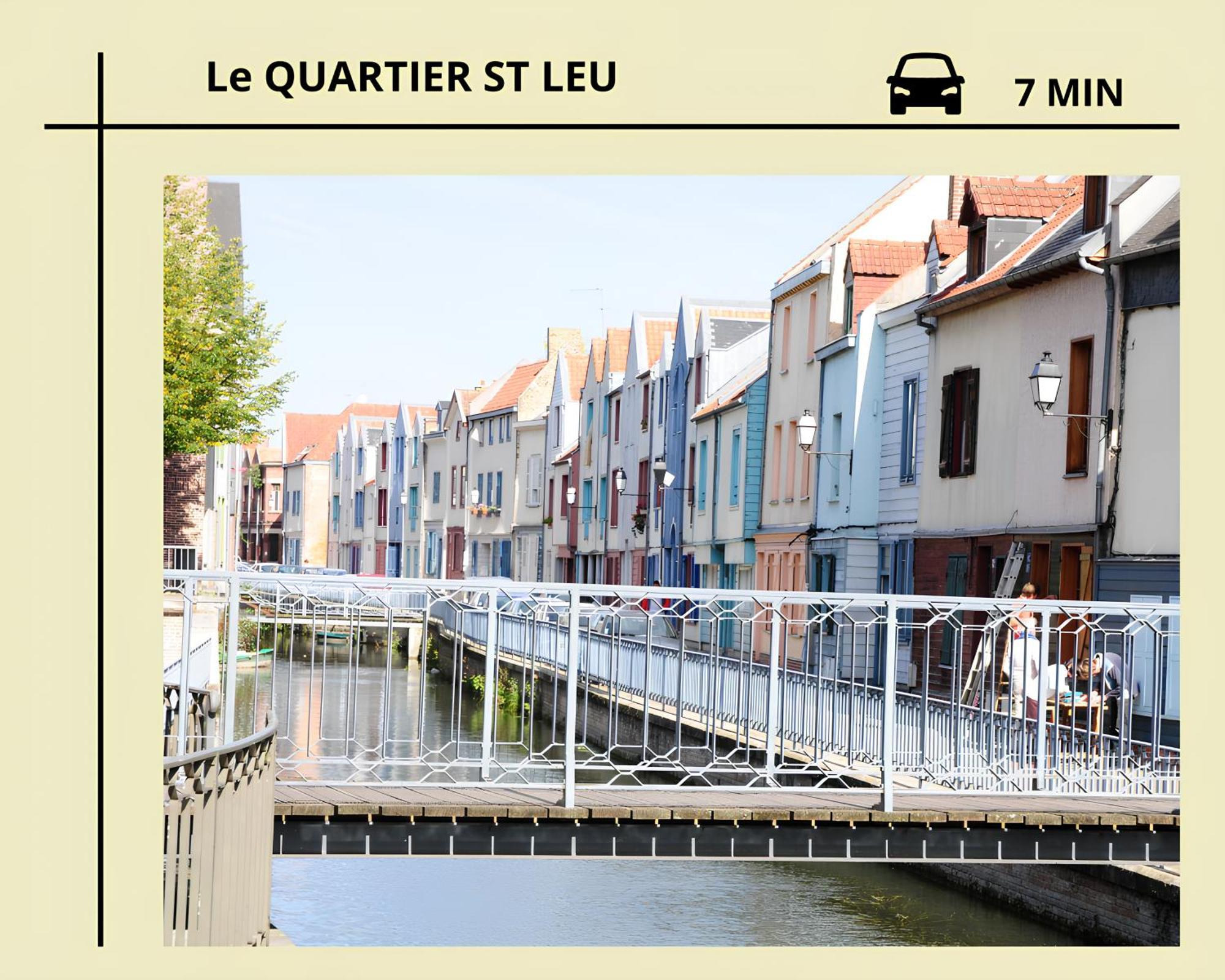 Ferienwohnung Studio Miraumont, Stationnement Gratuit, 5Min Gare Amiens Exterior foto